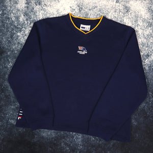 Vintage Navy Adelaide Crows Fila Sweatshirt | Size 8