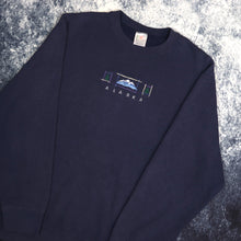 Load image into Gallery viewer, Vintage 90&#39;s Navy Alaska Sweatshirt | Medium
