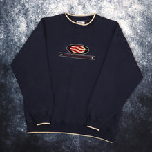 Load image into Gallery viewer, Vintage Navy America Spell Out Sweatshirt | Large
