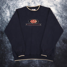 Load image into Gallery viewer, Vintage Navy America Spell Out Sweatshirt | Large
