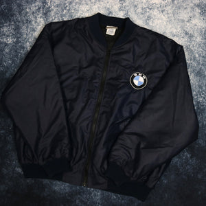 Vintage Navy BMW Bomber Jacket