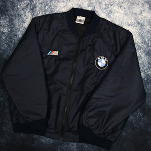 Vintage Navy BMW Bomber Jacket 