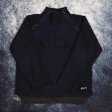 Load image into Gallery viewer, Vintage 90&#39;s Navy BSA High Neck Fleece Sweatshirt | Large
