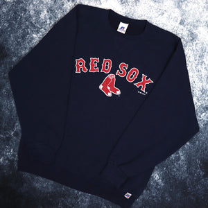 Vintage Navy Boston Red Sox Sweatshirt | XS