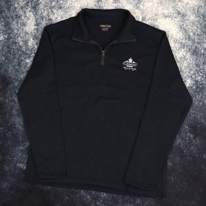 Vintage Navy Canada Wild Park 1/4 Zip Sweatshirt | Large