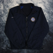 Load image into Gallery viewer, Vintage Navy Chelsea FC Reversible Fleece Jacket
