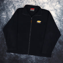 Load image into Gallery viewer, Vintage Navy Chevrolet Fleece Jacket | XL
