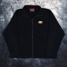 Load image into Gallery viewer, Vintage Navy Chevrolet Fleece Jacket | XL
