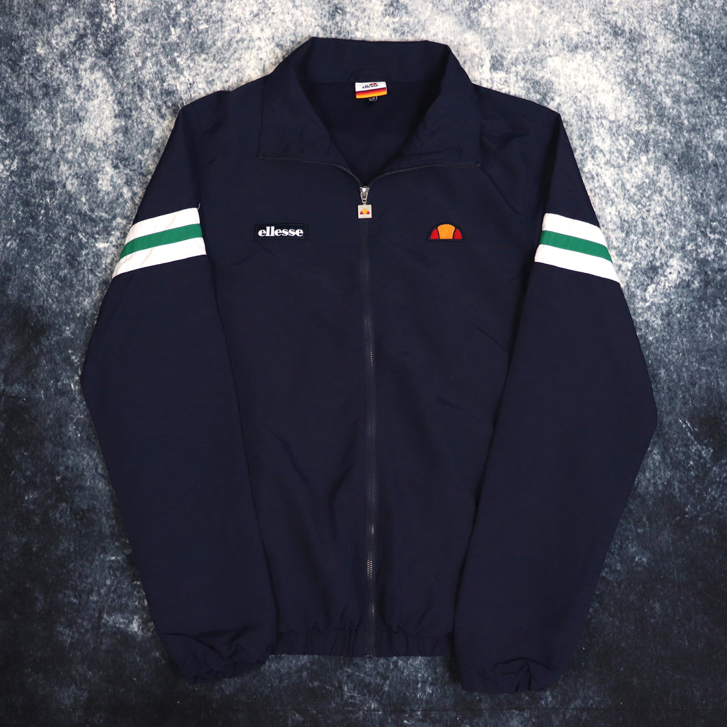 Vintage Navy Ellesse Windbreaker Jacket | Medium