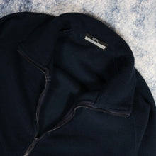 Load image into Gallery viewer, Vintage Navy Fleece Jacket
