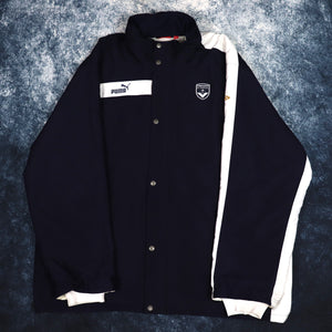Vintage Navy Girondins de Bordeaux Puma Football Coach Jacket | 5XL