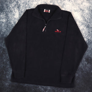 Vintage Navy Gola 1/4 Zip Fleece Sweatshirt | XL