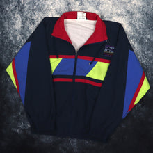 Load image into Gallery viewer, Vintage 90s Navy Hi-Tec Trophy Windbreaker Jacket | Large
