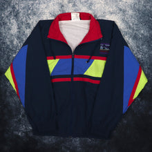 Load image into Gallery viewer, Vintage 90s Navy Hi-Tec Trophy Windbreaker Jacket | Large
