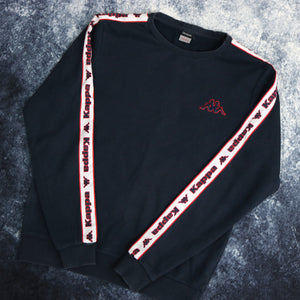 Vintage Navy Kappa Sweatshirt | Medium