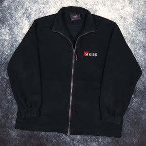Vintage Navy Kier Premium Fleece Jacket | XXL