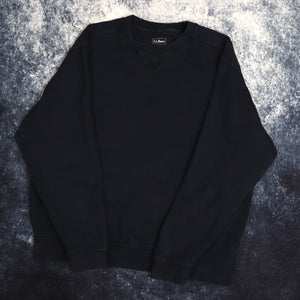 Vintage Navy L.L. Bean Heavyweight Sweatshirt | Large
