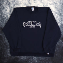 Load image into Gallery viewer, Vintage Navy Mom BYU Sweatshirt | Large
