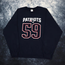Load image into Gallery viewer, Vintage Navy New England Patriots NFL Sweatshirt | 3XL
