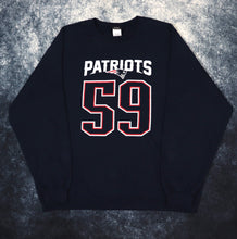 Load image into Gallery viewer, Vintage Navy New England Patriots NFL Sweatshirt | 3XL
