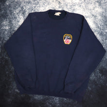 Load image into Gallery viewer, Vintage Navy New York Fire Department Sweatshirt | 3XL
