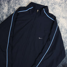 Load image into Gallery viewer, Vintage Navy Nike Windbreaker Jacket
