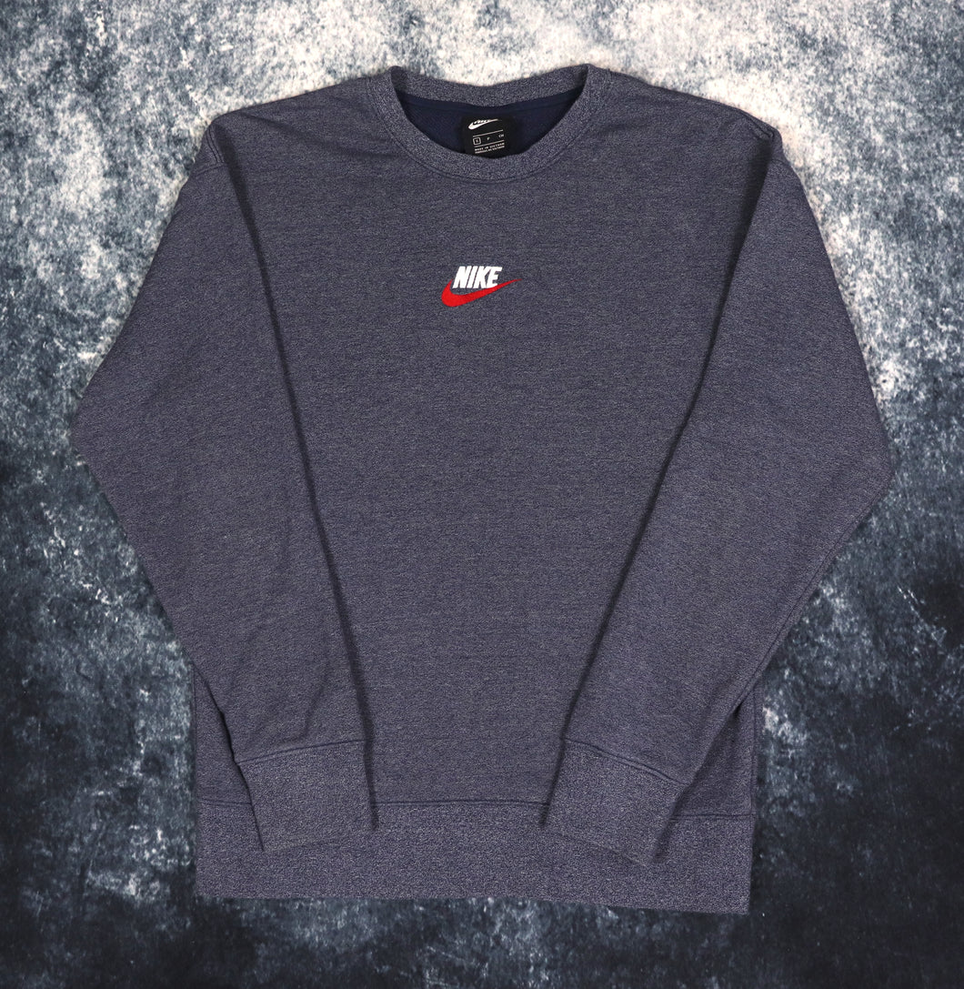 Vintage Navy Nike Sweatshirt | Small