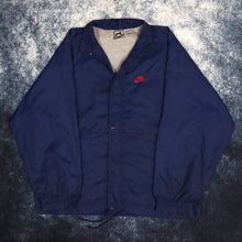 Load image into Gallery viewer, Vintage Navy Nike Windbreaker Jacket | Large
