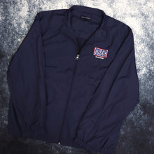 Load image into Gallery viewer, Vintage Navy OSU Volunteer Windbreaker Jacket | XL
