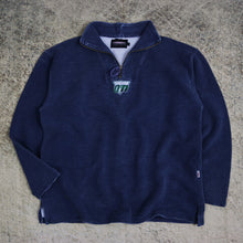 Load image into Gallery viewer, Vintage Navy O&#39;Neill 1/4 Zip Sweatshirt
