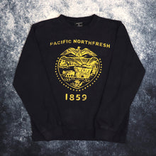 Load image into Gallery viewer, Vintage Navy Pacific Northfresh USA Sweatshirt | Medium
