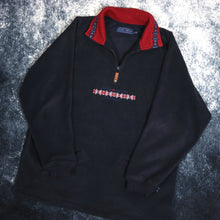 Load image into Gallery viewer, Vintage Navy Paco Active 1/4 Zip Fleece Sweatshirt
