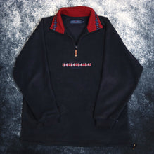 Load image into Gallery viewer, Vintage Navy Paco Active 1/4 Zip Fleece Sweatshirt
