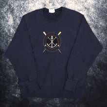 Load image into Gallery viewer, Vintage Navy Patoka Lake Indiana Heavyweight Sweatshirt | Large
