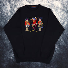 Load image into Gallery viewer, Vintage 90&#39;s Navy Peter Gribby Scotland Jumper | Medium
