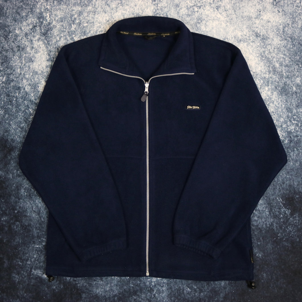 Vintage Navy Peter Storm Fleece Jacket | Medium