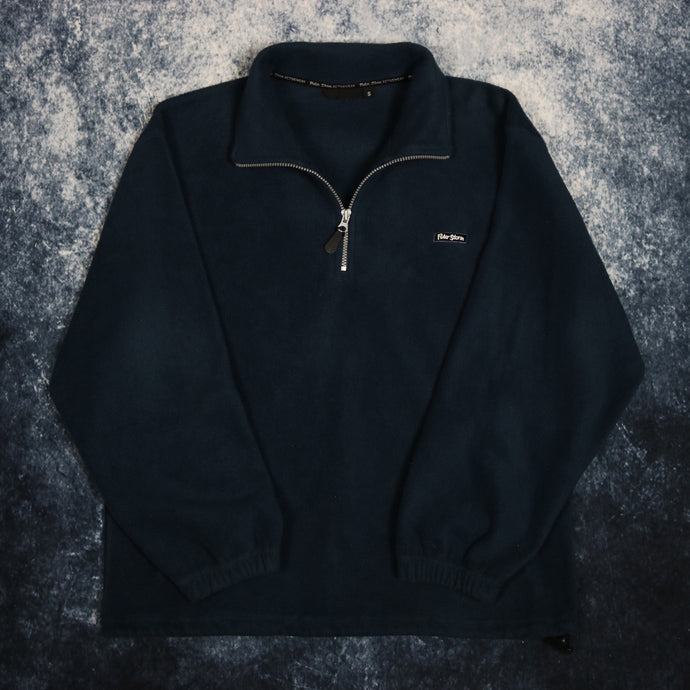 Vintage Navy Peter Storm 1/4 Zip Fleece