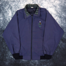 Load image into Gallery viewer, Vintage Navy Pringle Golf Harrington Jacket | XL
