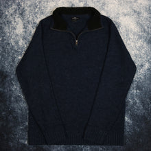 Load image into Gallery viewer, Vintage Navy 1/4 Zip Jumper
