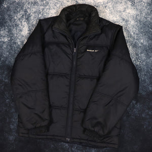 Vintage Navy Reebok Puffer Jacket | XXL