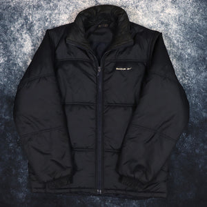 Vintage Navy Reebok Puffer Jacket | XXL