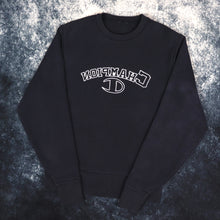 Load image into Gallery viewer, Vintage Navy Reversible Champion Spell Out Sweatshirt | Small
