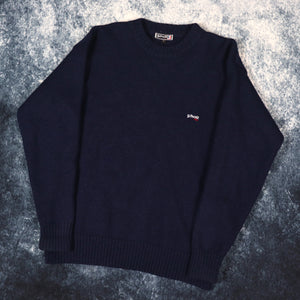 Vintage Navy Schott NYC Jumper | Small