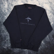 Load image into Gallery viewer, Vintage Navy Space Needle Sweatshirt | XS
