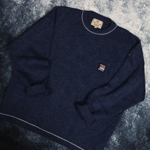 Vintage Navy Teddy Smith Jumper
