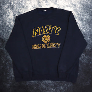 Vintage Navy US Navy Sweatshirt | XXL
