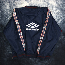 Load image into Gallery viewer, Vintage Navy Umbro Windbreaker Sweatshirt
