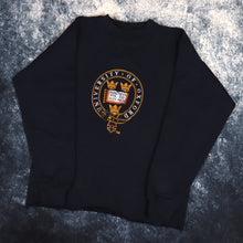 Load image into Gallery viewer, Vintage Navy University Of Oxford Sweatshirt | XS
