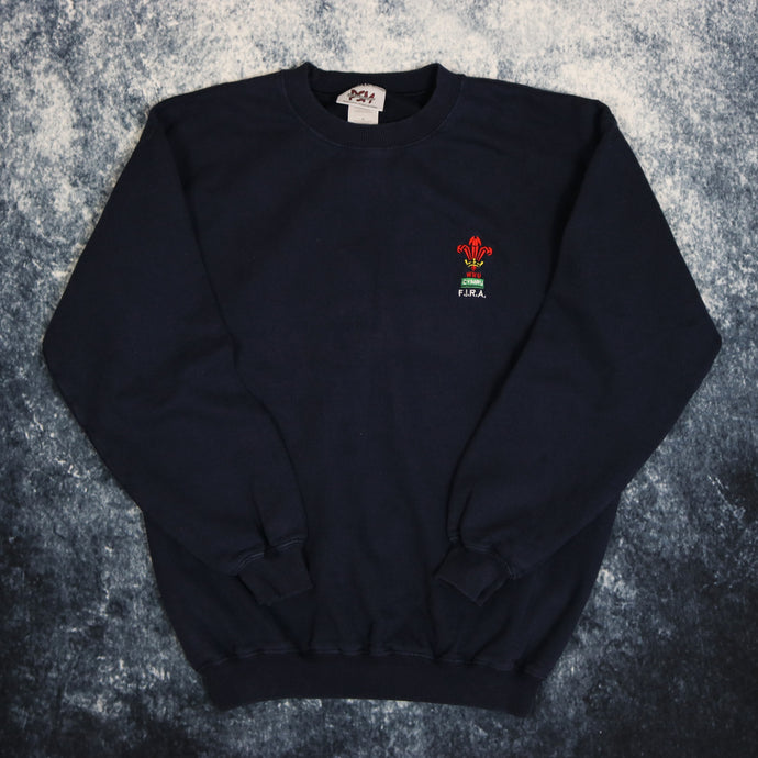 Vintage Navy Wales Sweatshirt