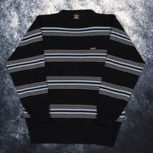 Load image into Gallery viewer, Vintage Navy, Baby Blue &amp; White Striped Rapid Fire Jumper | Medium
